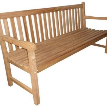 TEXIM Lavice zahradní ROMA, teak 200 cm kép