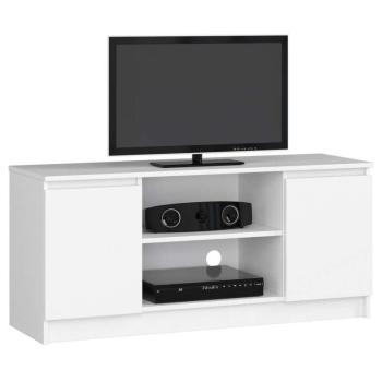 TV állvány 120 cm - Akord Furniture - fehér kép