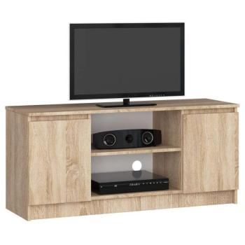 TV állvány 120 cm - Akord Furniture - sonoma tölgy kép