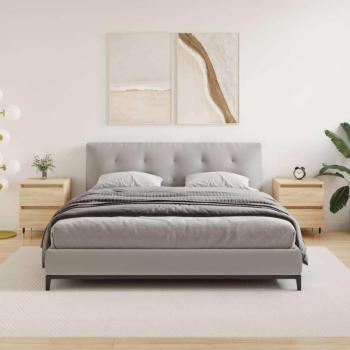 vidaXL 2 db sonoma tölgy éjjeliszekrény 40 x 35 x 50 cm kép