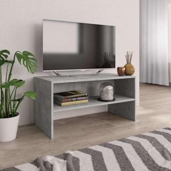 vidaXL betonszürke forgácslap TV-szekrény 80 x 40 x 40 cm kép