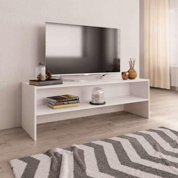 vidaXL fehér forgácslap TV-szekrény 120 x 40 x 40 cm kép