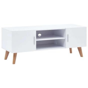 vidaXL fehér MDF TV-szekrény 120 x 40 x 46 cm kép