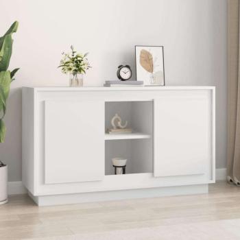 vidaXL fehér szerelt fa tálalószekrény 102x35x60 cm kép