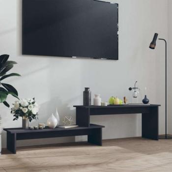 vidaXL szürke forgácslap TV-szekrény 180 x 30 x 43 cm kép