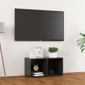 vidaXL szürke forgácslap TV-szekrény 72 x 35 x 36,5 cm kép