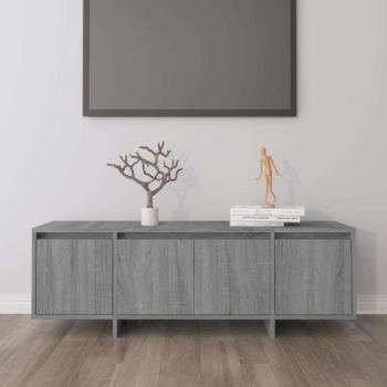 vidaXL szürke sonoma színű forgácslap TV-szekrény 120 x 30 x 40,5 cm kép