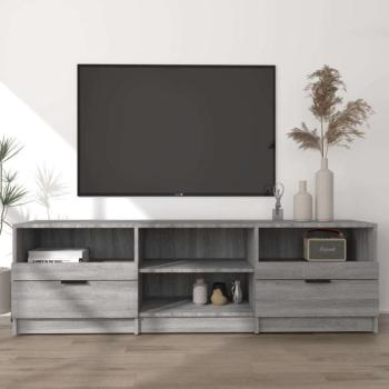 vidaXL szürke sonoma színű szerelt fa TV-szekrény 150 x 33,5 x 45 cm kép