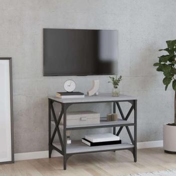 vidaXL szürke sonoma színű szerelt fa TV-szekrény 60x40x50 cm kép