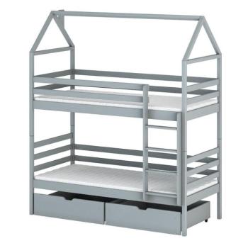 Víkendház Ágy Alex 90x200 grey kép