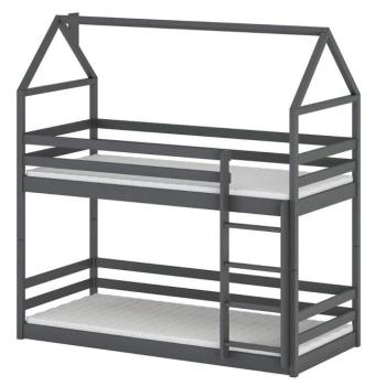 Víkendház Ágy Axel 80x160 graphite kép