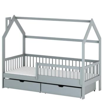 Víkendház Ágy Oskar 90x200 grey kép