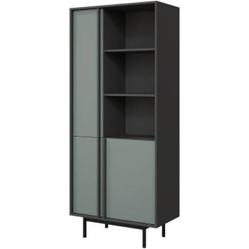 Vitrin Alsy 2 Aloé/Antracit kép