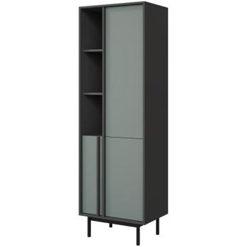 Vitrin Alsy 3 Aloé/Antracit kép