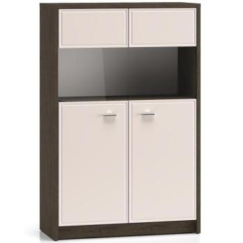 Vitrin Avante 03 Milton tölgy Windmill Dark/Kasmír kép