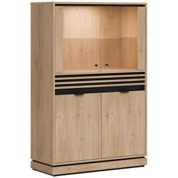 Vitrin L/P Ferro FE04 tölgy crem torro kép