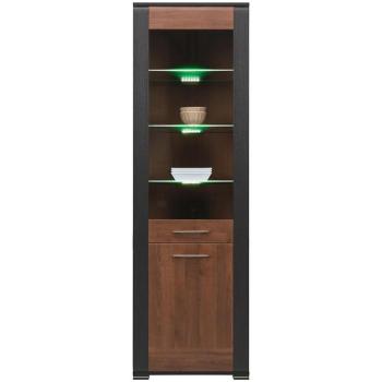 Vitrin Naomi Na-6 Dió/Wenge kép