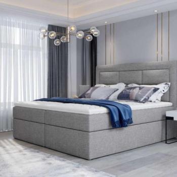 Vivre 160x200 boxspring ágy matraccal szürke kép