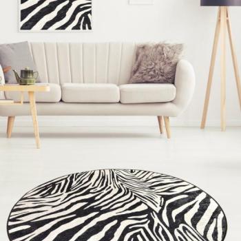 Zebra Szőnyeg (140 cm) Multicolor kép